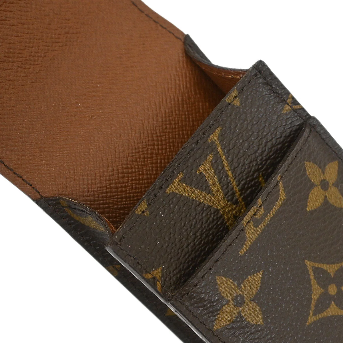 Louis Vuitton 2014 Monogram Etui Cigarette Case M63024 Small Good - Image 6