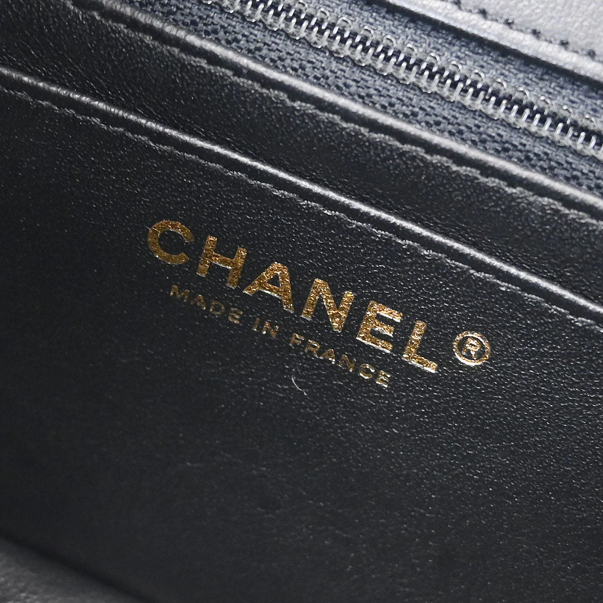 Chanel 2019 Black Embossed Leather Mademoiselle Lock Graffiti Shoulder Bag - Image 8