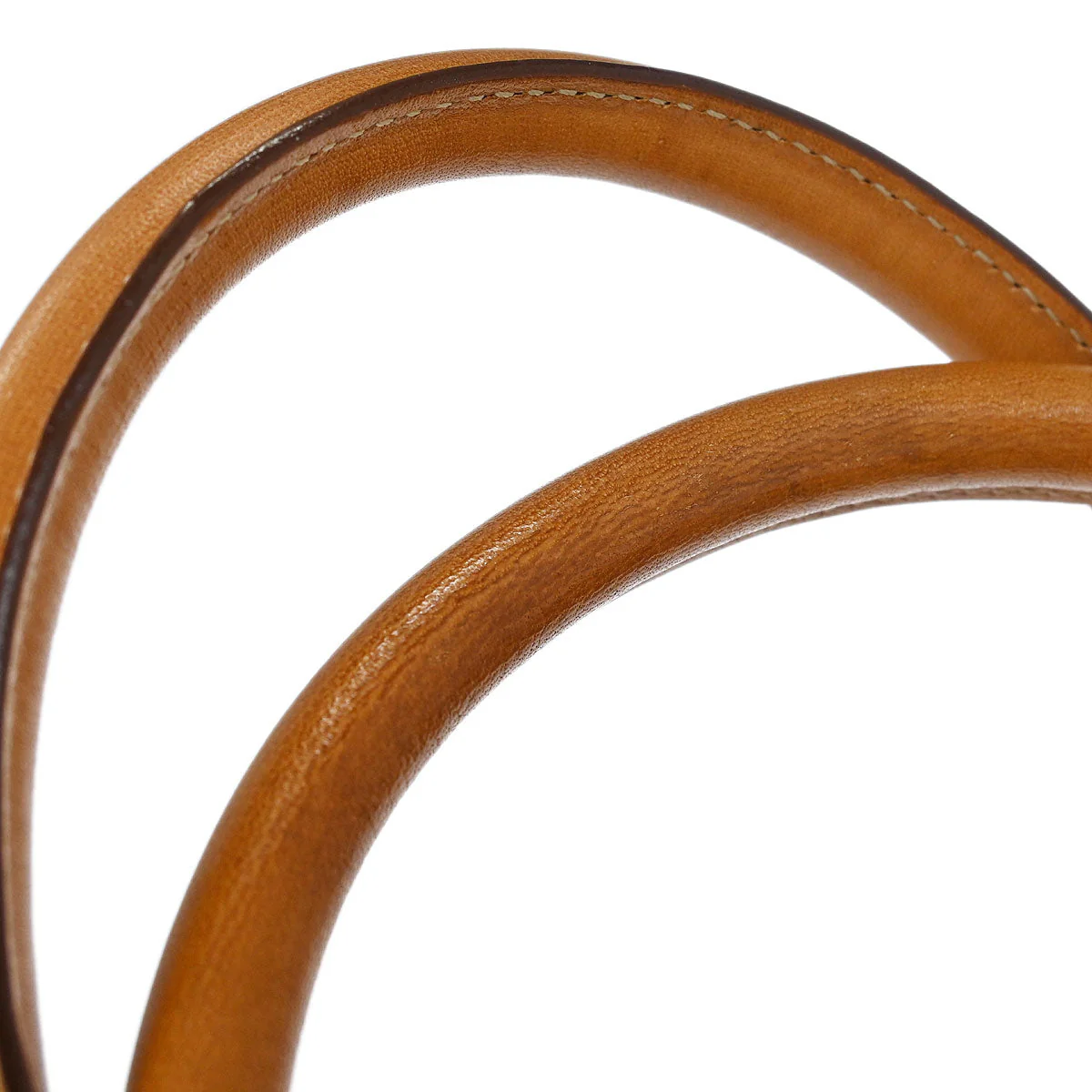 Celine Brown Macadam Handbag - Image 6