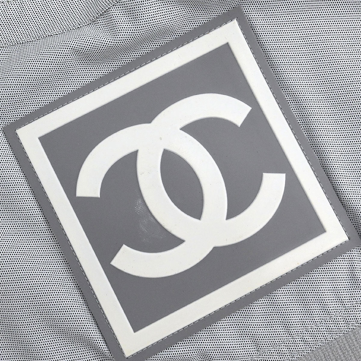 Chanel 2001 Sport Line Setup Suit Top Pants Gray #36 - Image 9