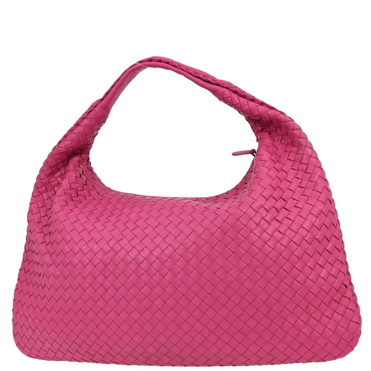 Bottega Veneta Pink Intrecciato Hobo Handbag - Image 2