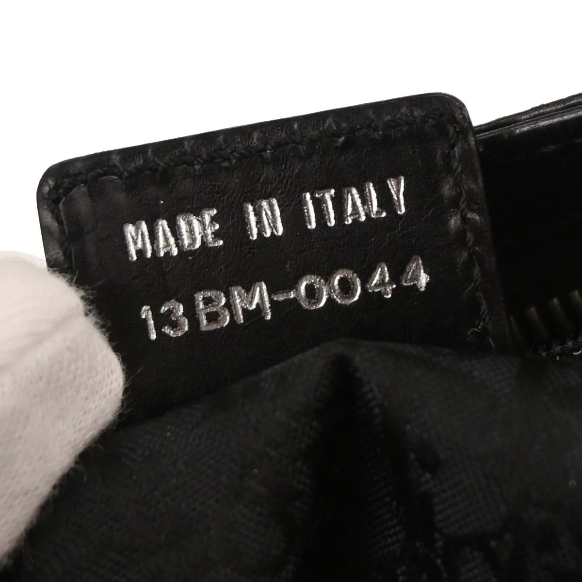 Christian Dior 2004 Black Leather Corset Handbag - Image 10