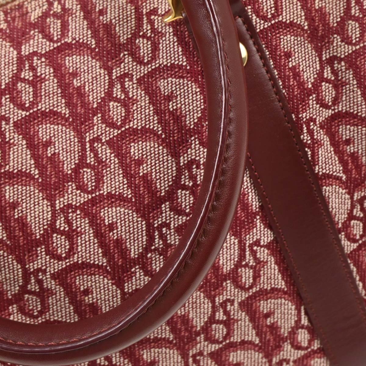 Christian Dior 2004 Bordeaux Trotter Handbag - Image 4
