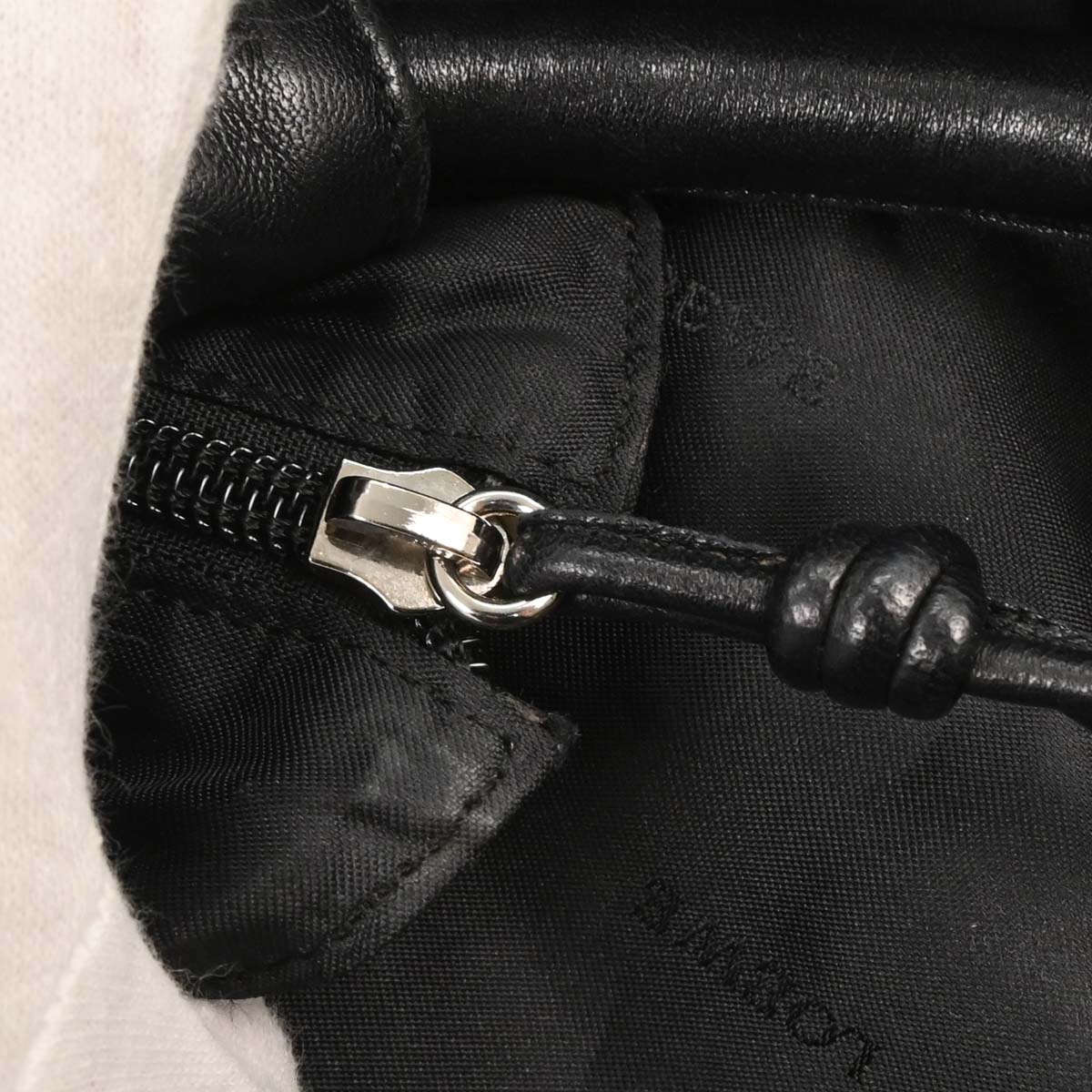 Loewe Black Lambskin Nappa Aire Tote Bag - Image 7