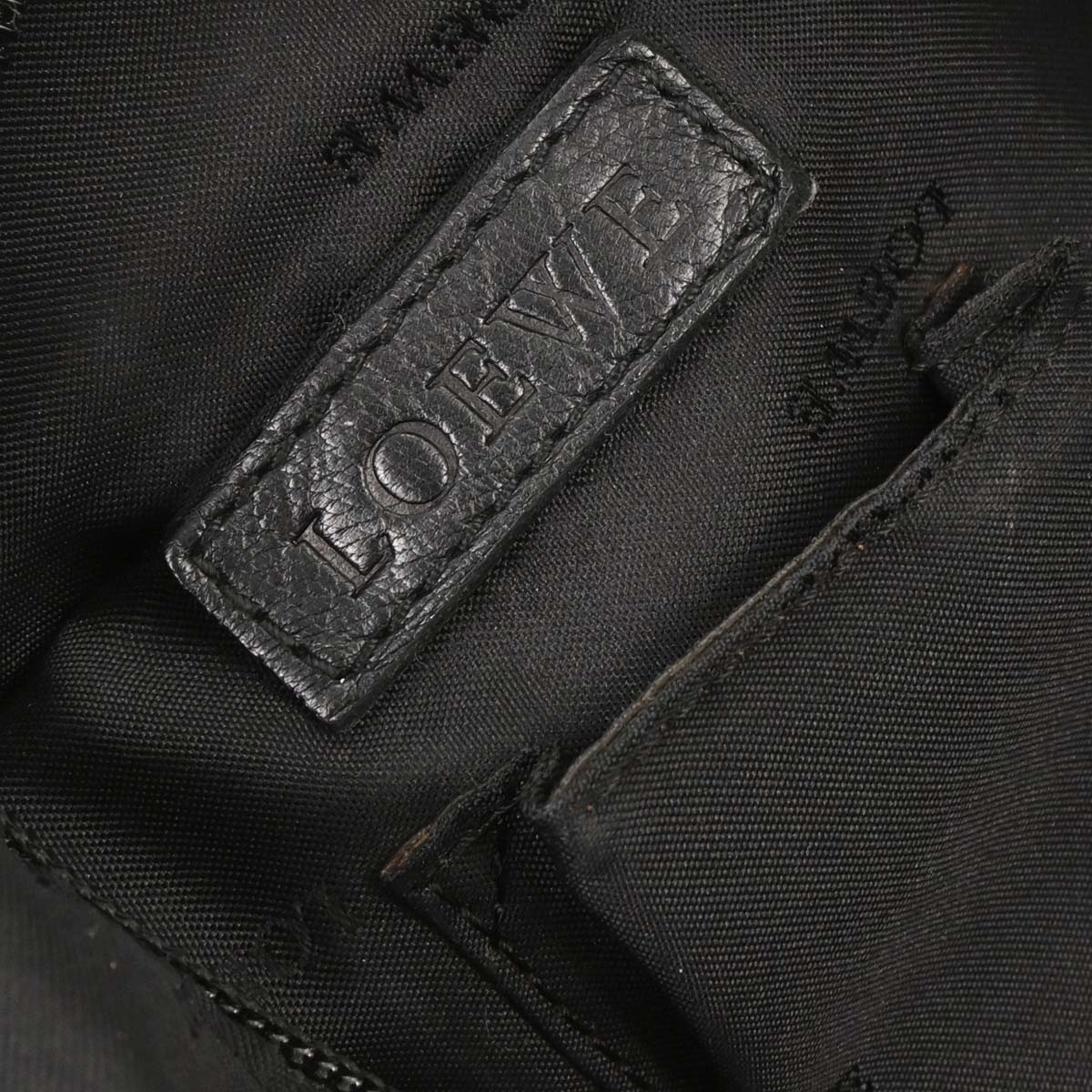 Loewe Black Lambskin Nappa Aire Tote Bag - Image 8