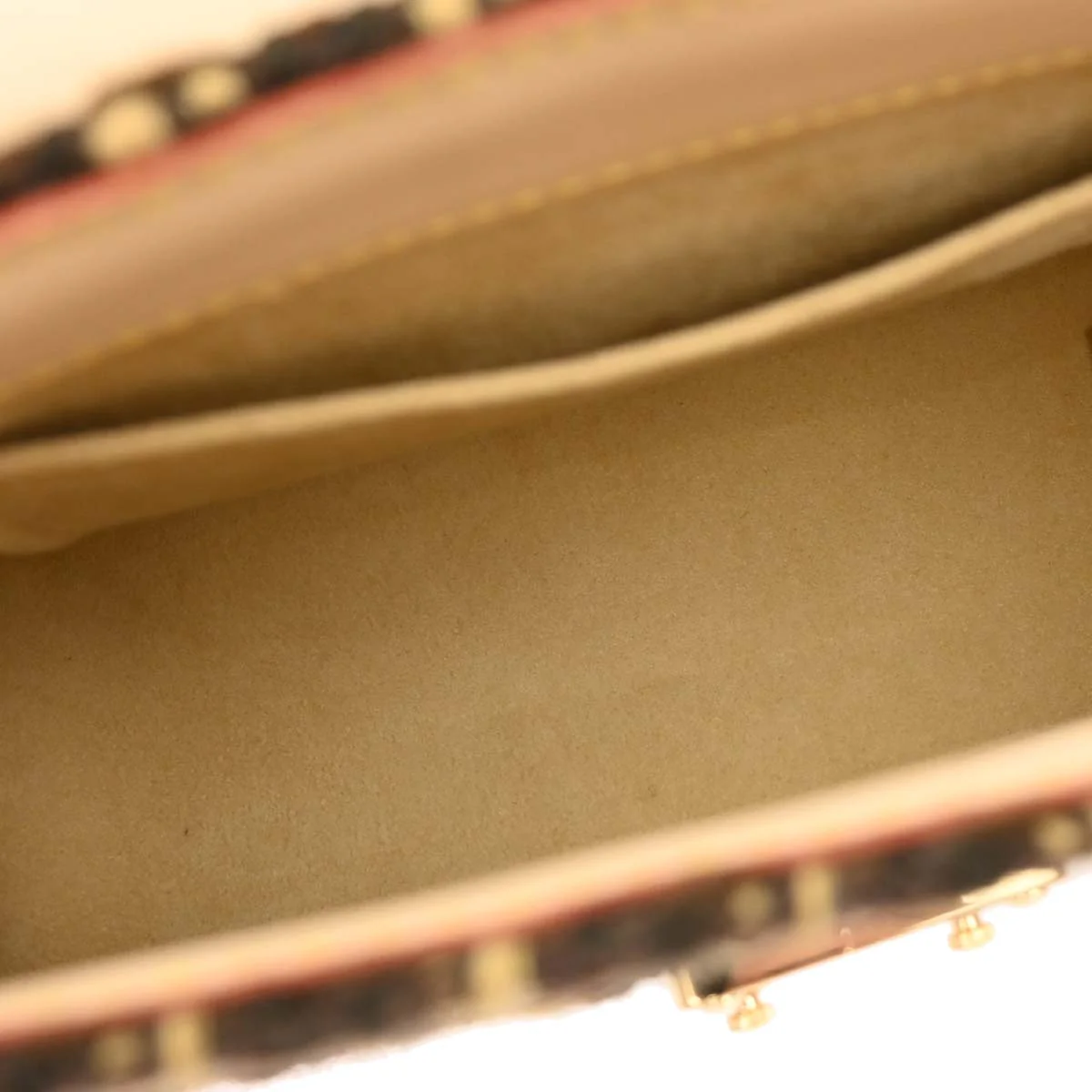 Louis Vuitton 2003 Tweed PVC Monogram Tweedy Handbag M92820 - Image 8