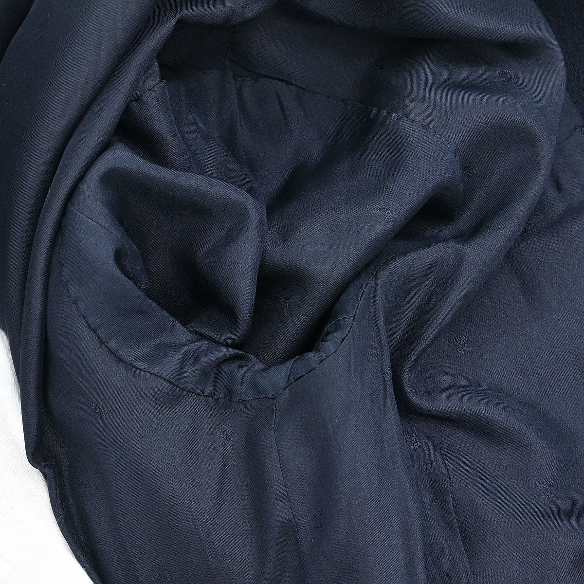 Chanel Setup Suit Jacket Skirt Navy #36 - Image 6