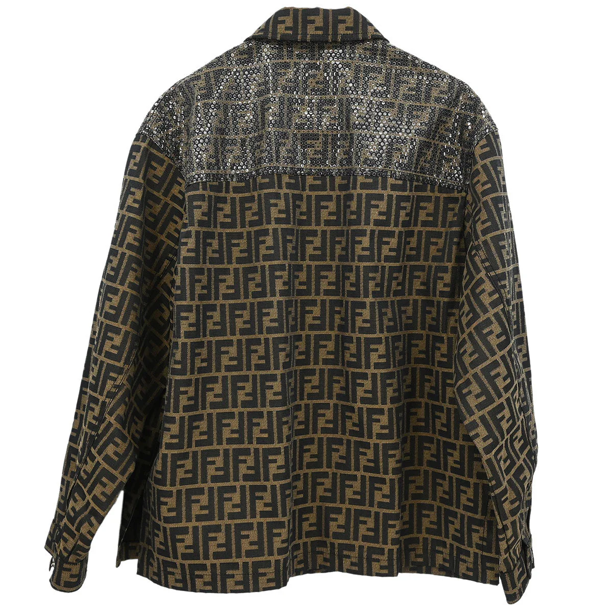 Fendi Jacket Zucca Brown #42 - Image 2
