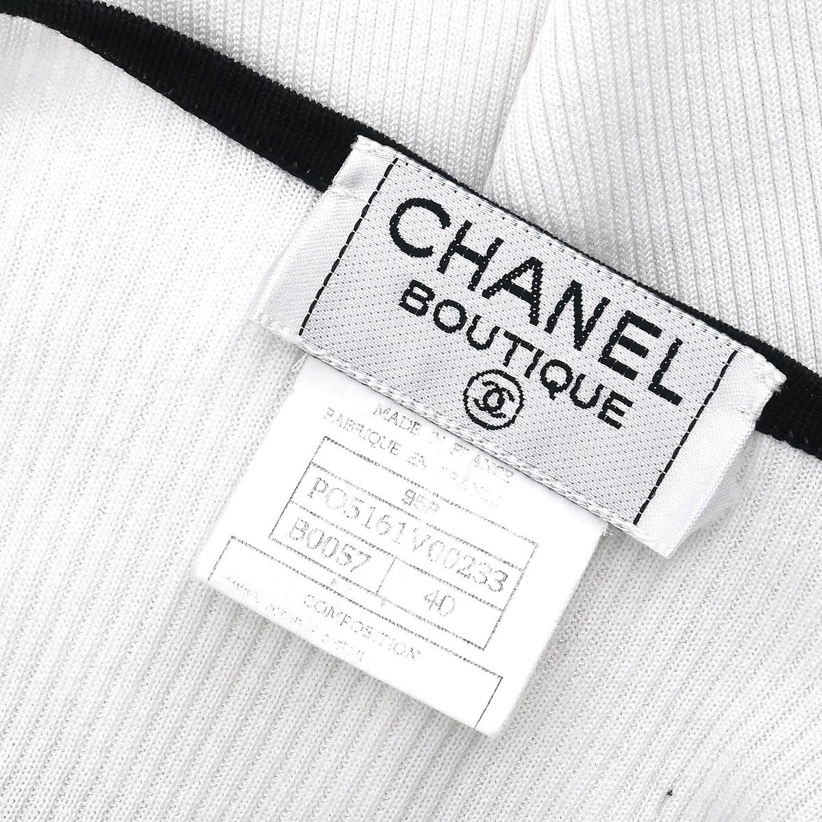 Chanel 1995 Top White #40 - Image 9