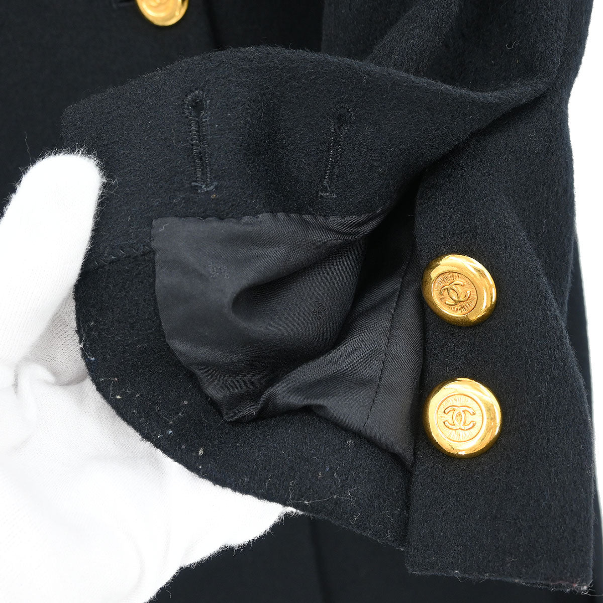 Chanel Coat Black #34 - Image 3