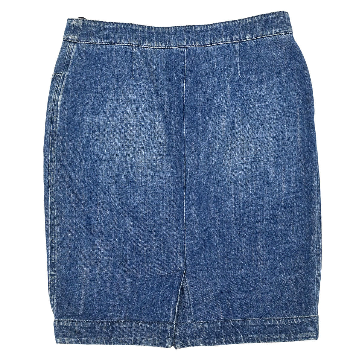 Chanel 2008 Denim Skirt Blue #38 - Image 2