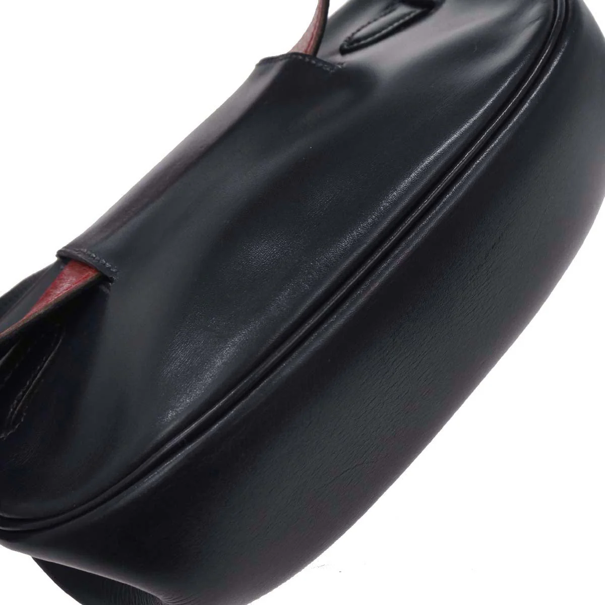 Hermes 1991 Box Calf Kelly Moove Bum Bag #72 - Image 3