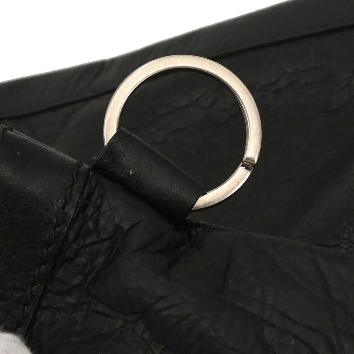Balenciaga Black Lambskin Clip L Clutch Bag - Image 5