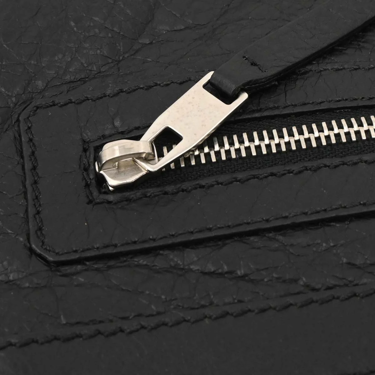 Balenciaga Black Lambskin Clip L Clutch Bag - Image 6