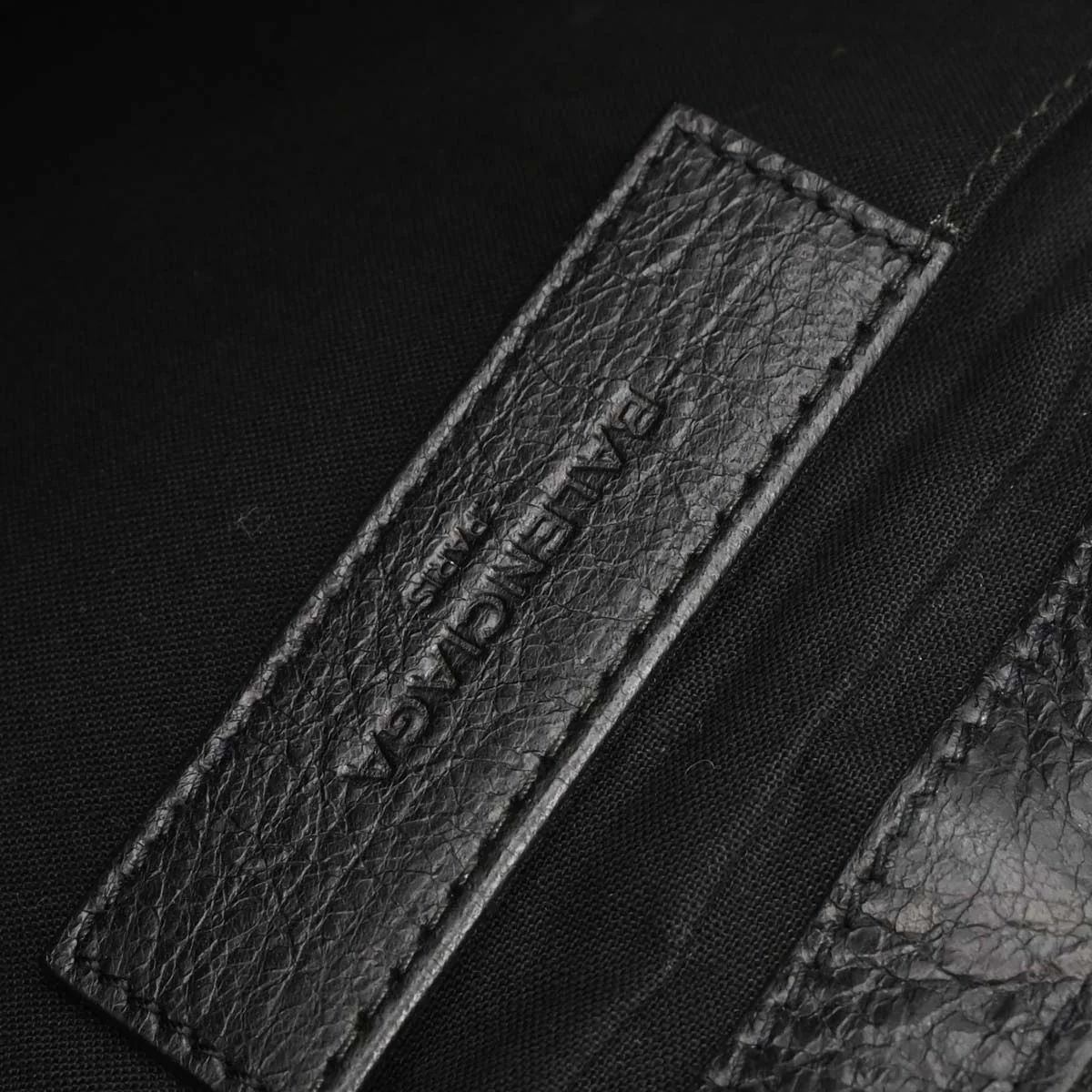 Balenciaga Black Lambskin Clip L Clutch Bag - Image 8