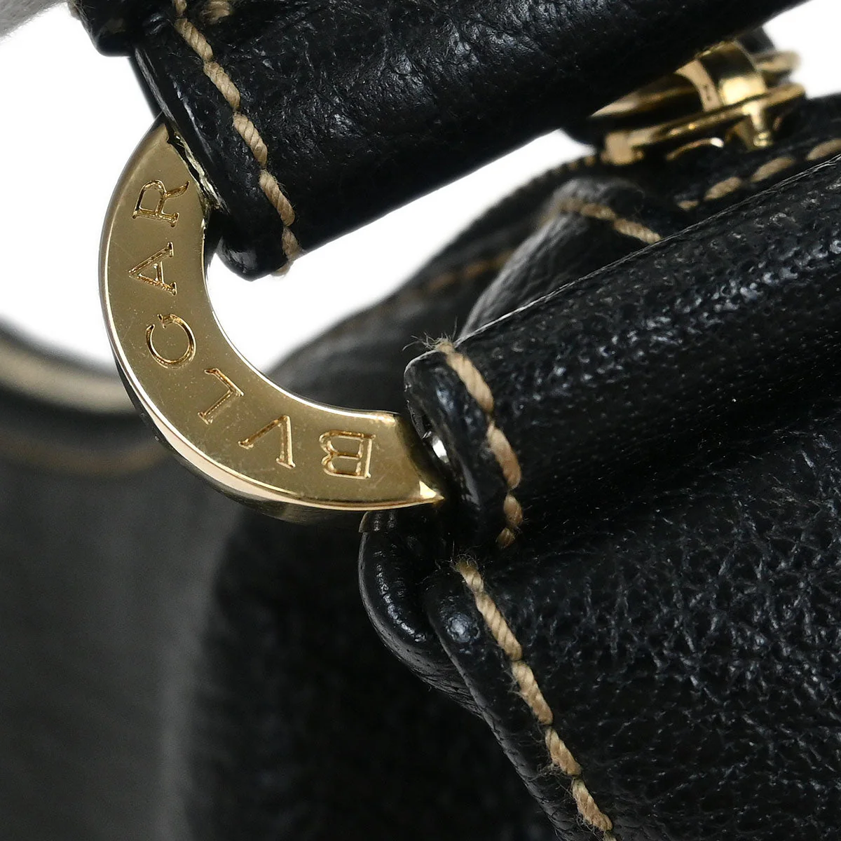 Bvlgari Black Malta Handbag - Image 6