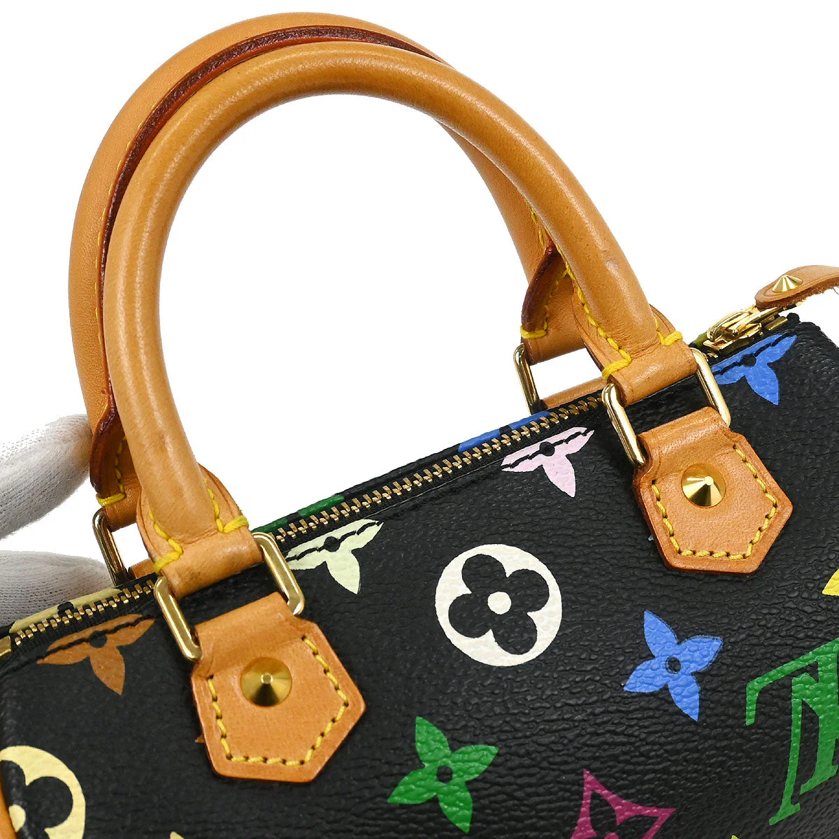 Louis Vuitton Multicolor Mini Speedy Handbag M92644 - Image 5