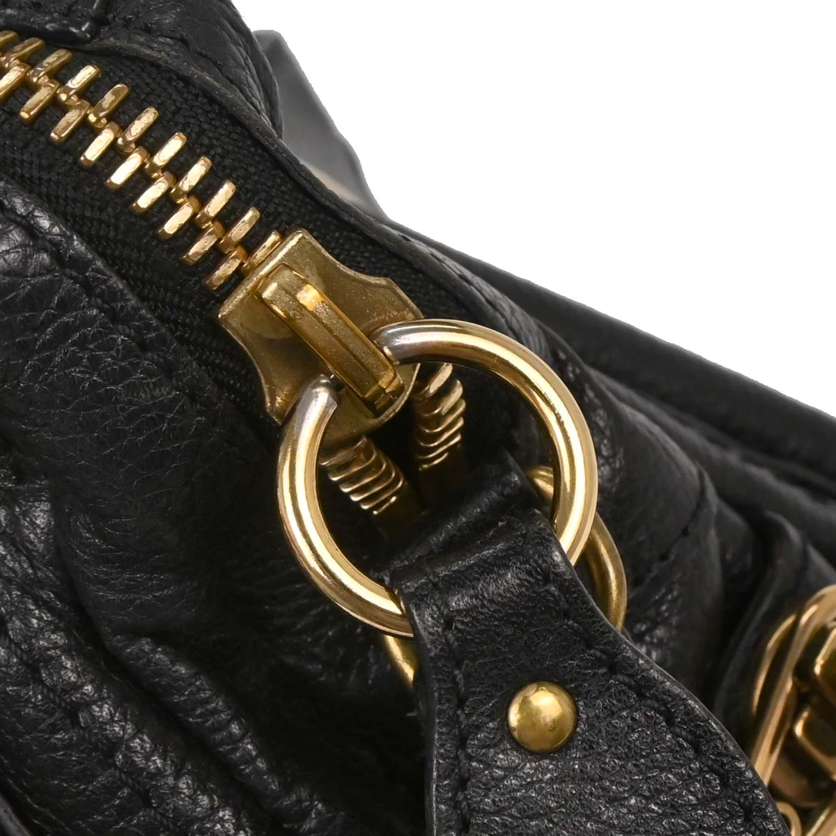 Chloe Black Paraty 2way Shoulder Handbag - Image 7