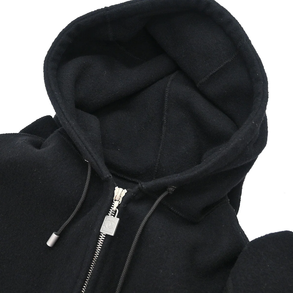 Chanel 2003 Sport Line Zip Up Jacket Black #36 - Image 5
