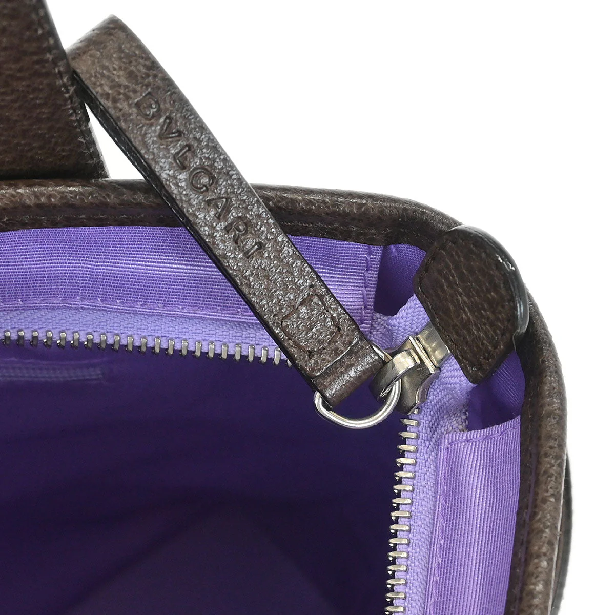 Bvlgari Beige Brown Logomania Tote Bag - Image 7
