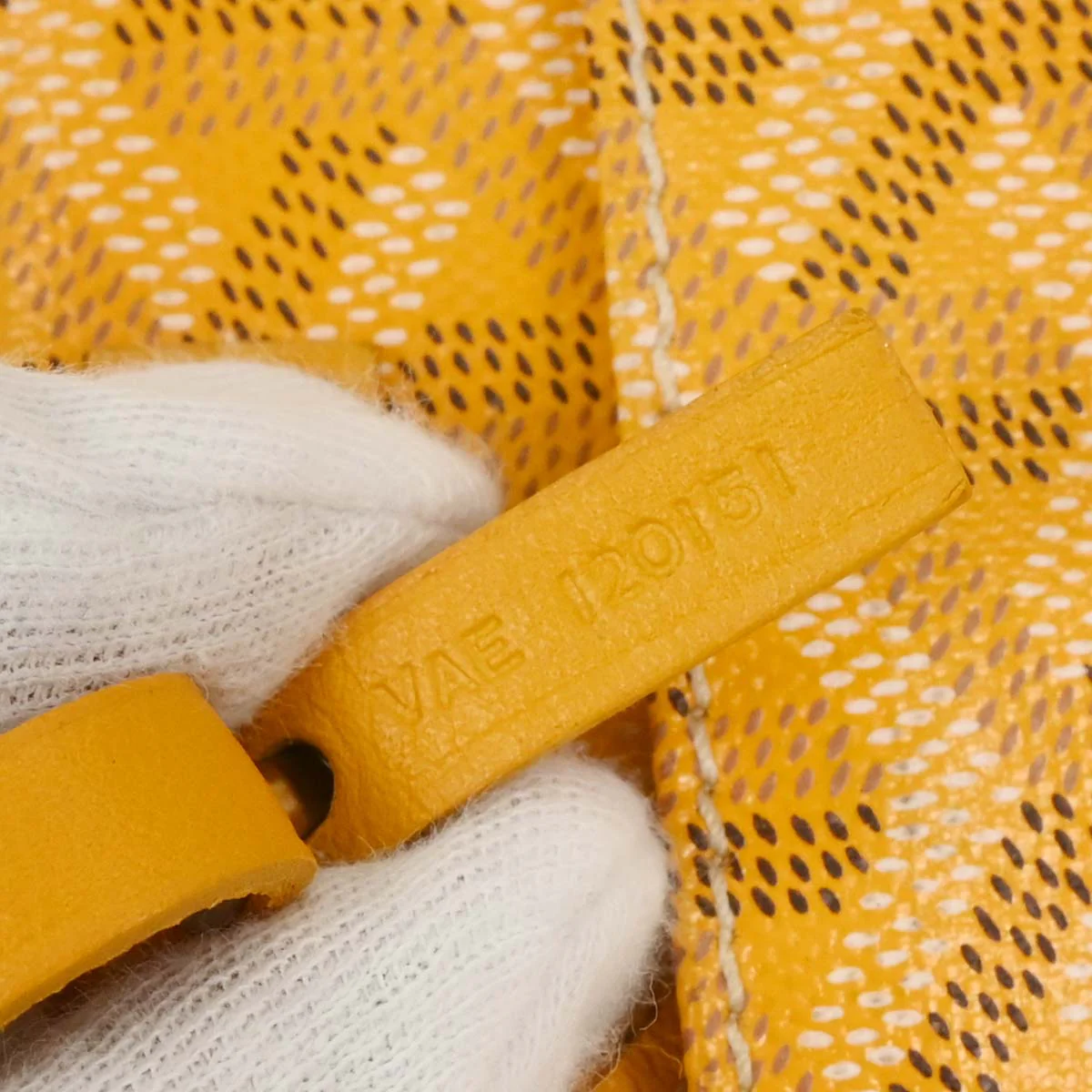 Goyard Yellow Saint Louis PM Tote Bag - Image 9