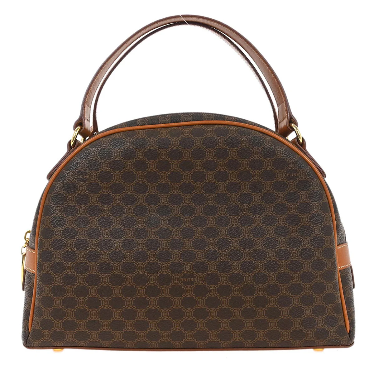 Celine Brown Macadam Handbag
