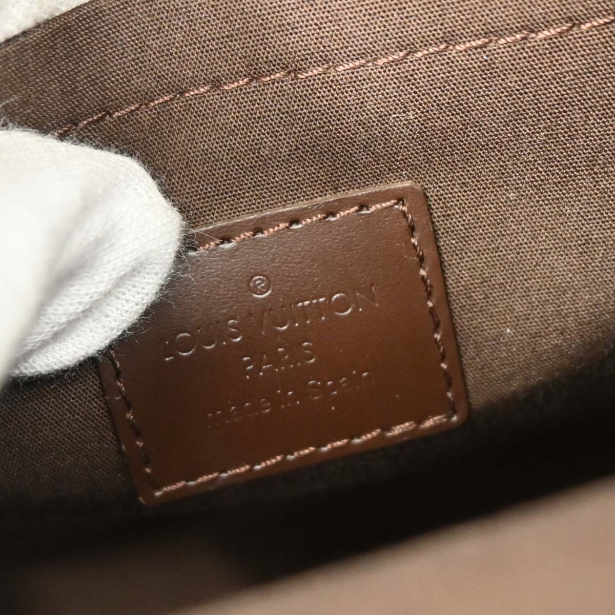 Louis Vuitton Brown Epi Croisette PM Tote Bag M5249D - Image 9