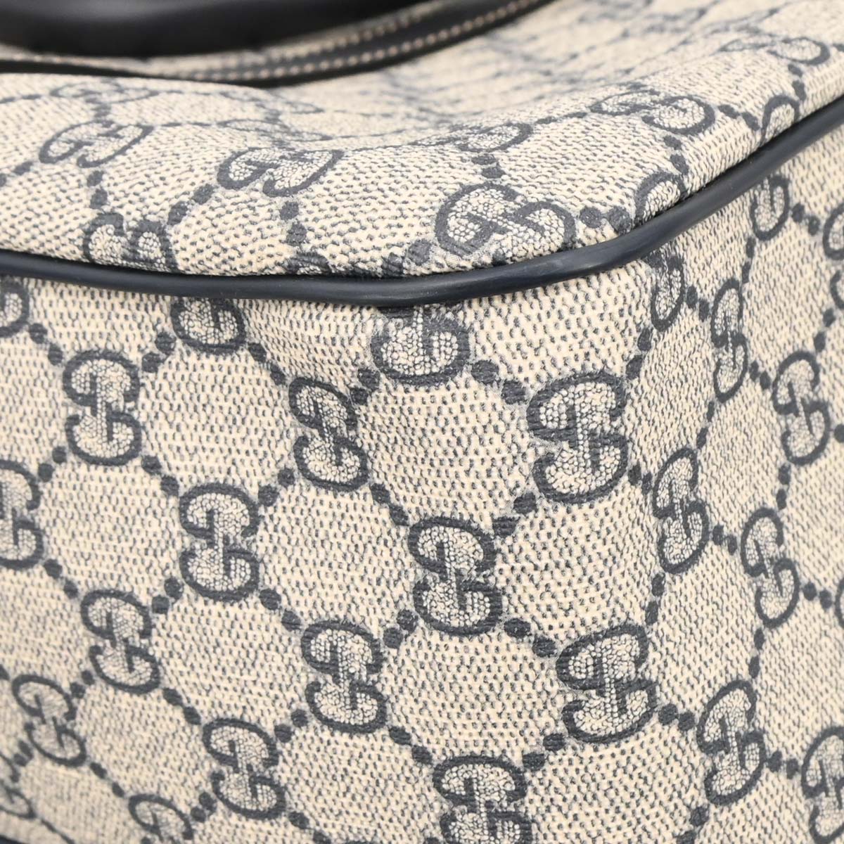 Gucci Black GG Supreme 2way Business Bag - Image 4