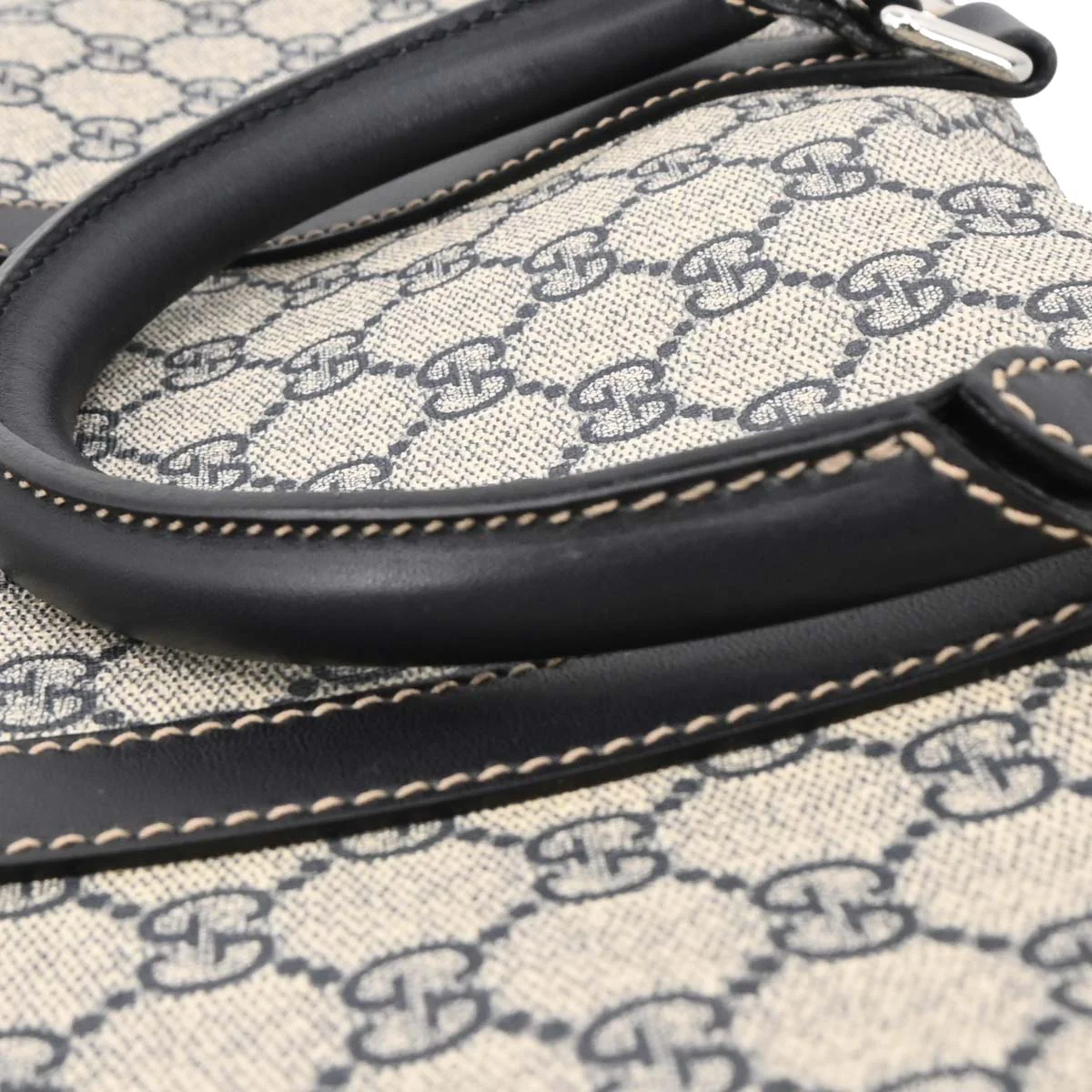 Gucci Black GG Supreme 2way Business Bag - Image 6