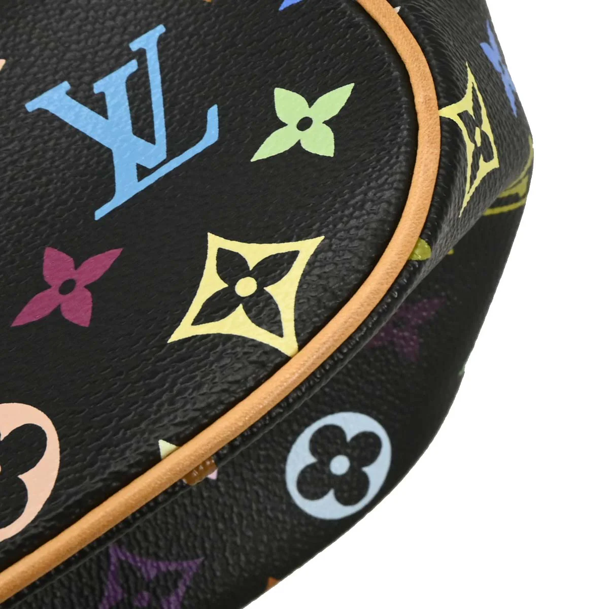 Louis Vuitton Black Monogram Multicolor Marilyn Handbag M40128 - Image 6