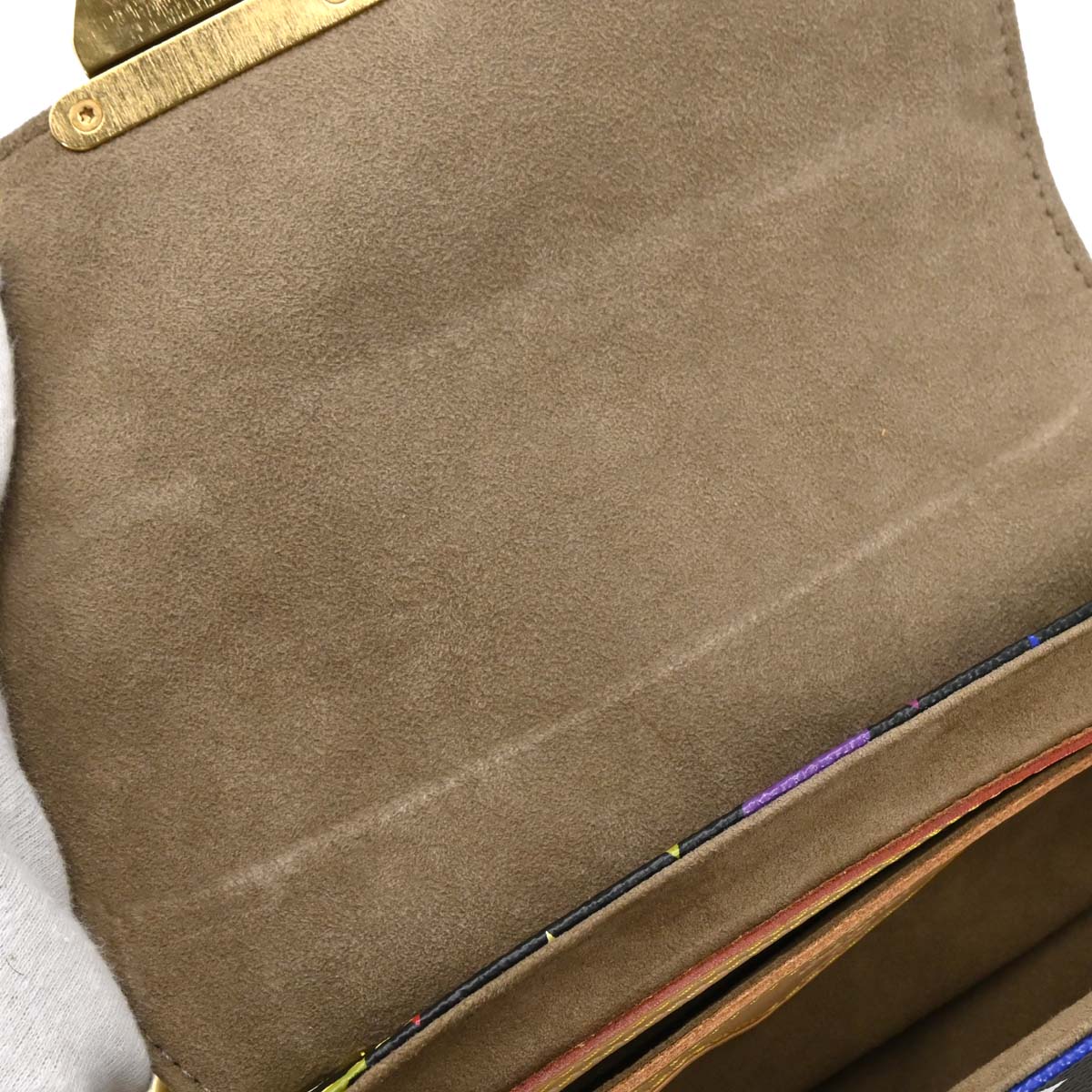 Louis Vuitton Black Monogram Multicolor Marilyn Handbag M40128 - Image 8