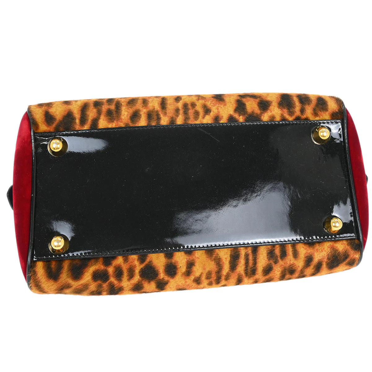 Christian Dior Brown Pony Hair Gambler Dice Handbag - Image 3