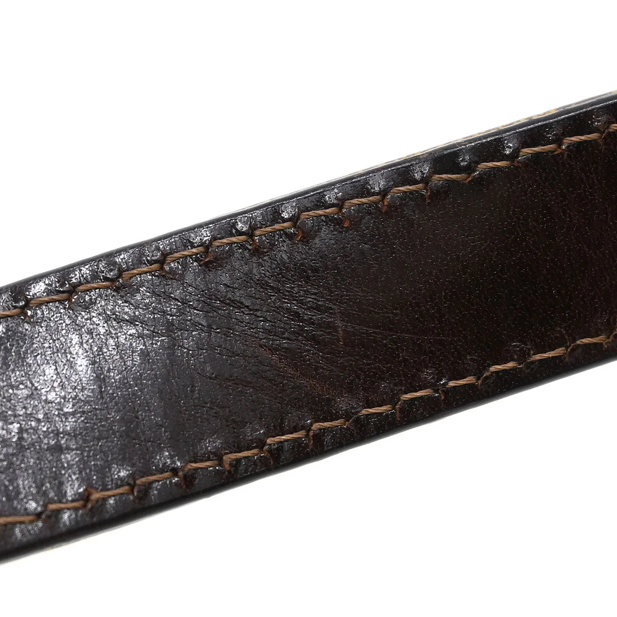 Fendi * 2000 Fitch Fur Inlay Baguette Bag - Image 5