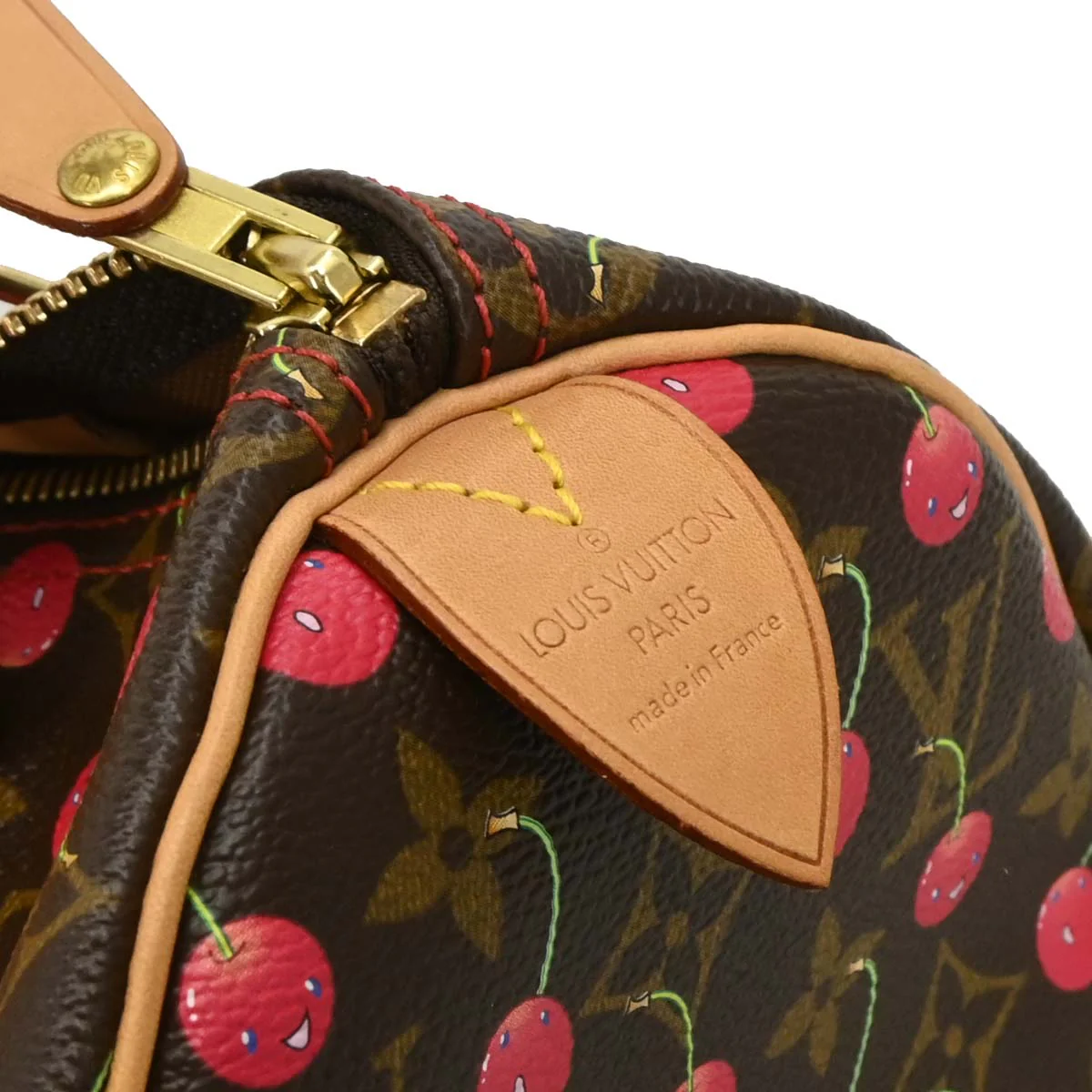 Louis Vuitton Monogram Cherry Speedy 25 Handbag M95009 - Image 7