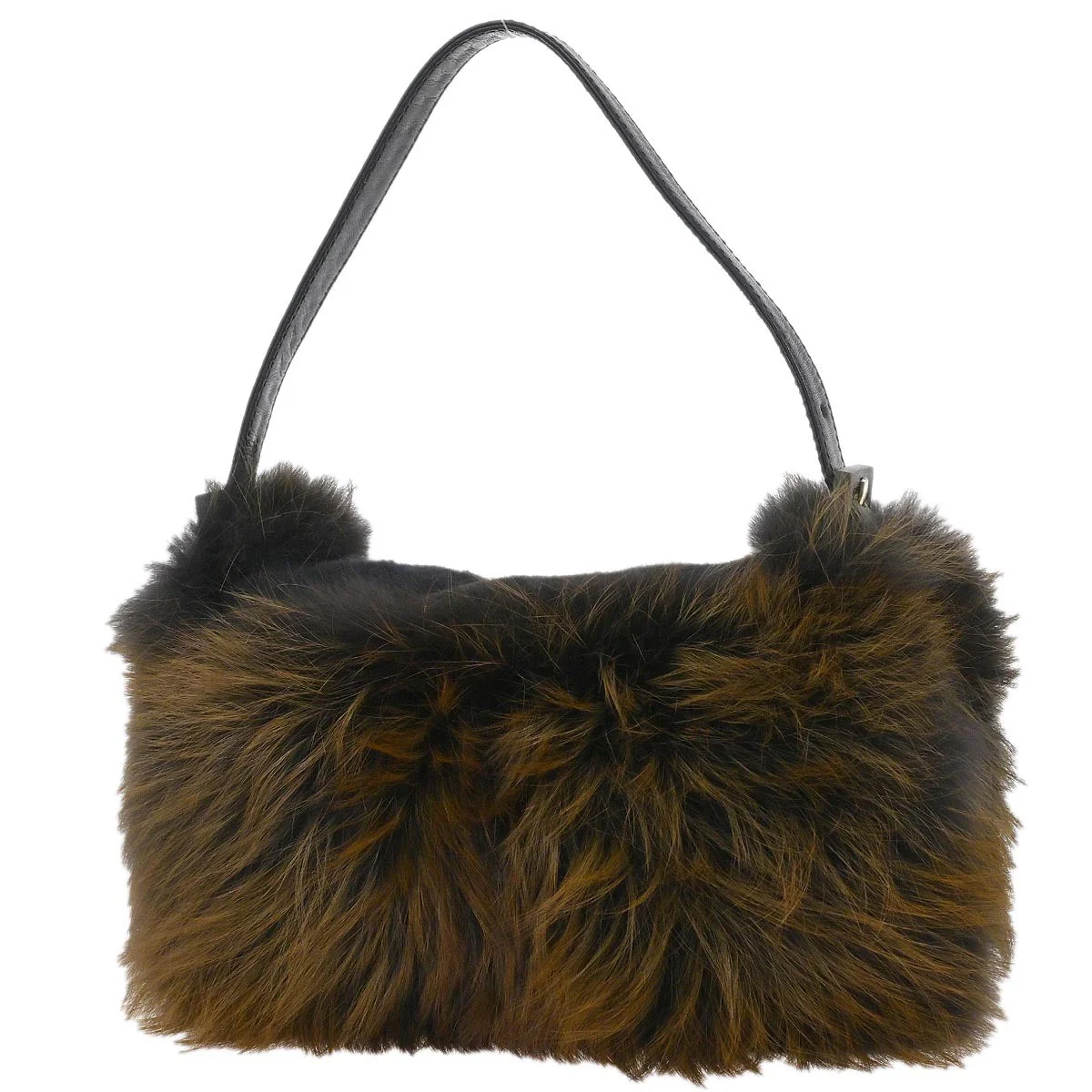 Fendi * 2009 Fur Baguette Bag - Image 2