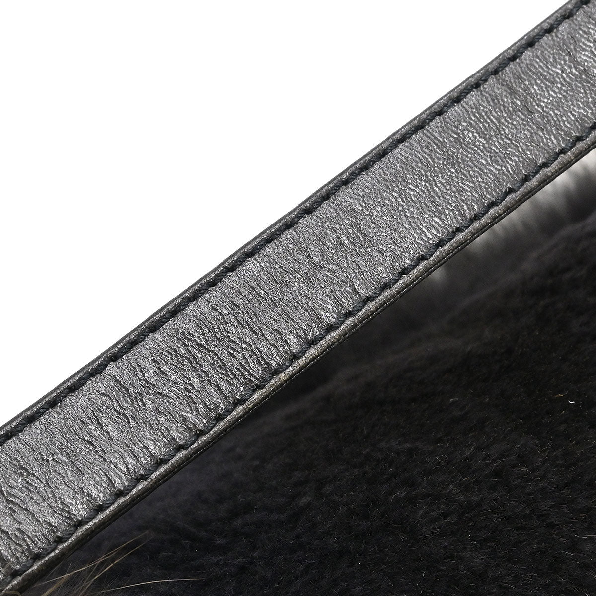 Fendi * 2009 Fur Baguette Bag - Image 5