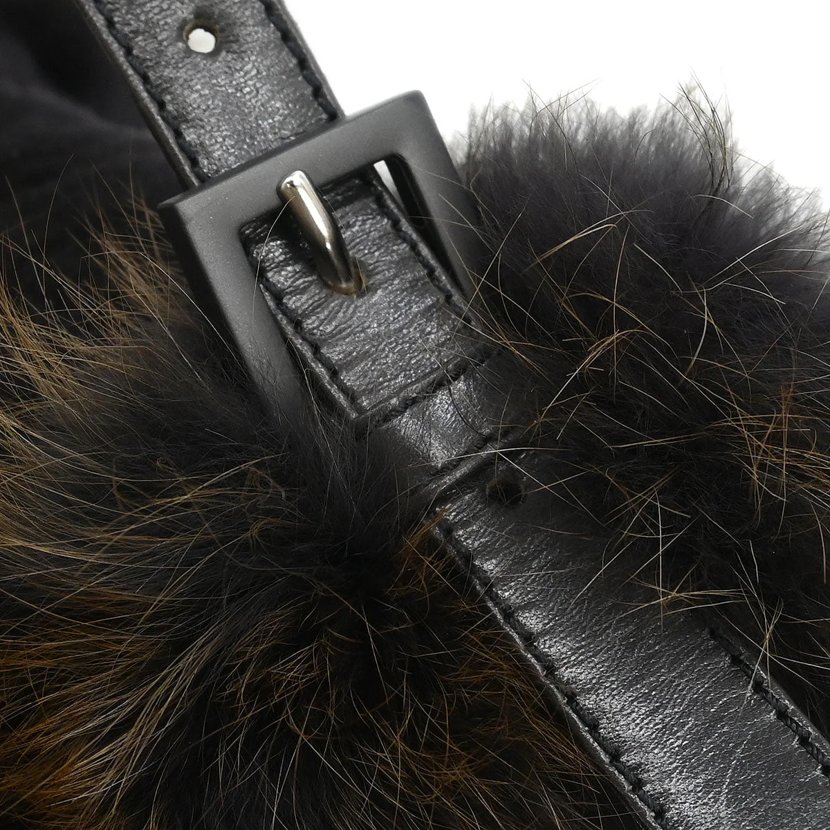 Fendi * 2009 Fur Baguette Bag - Image 6