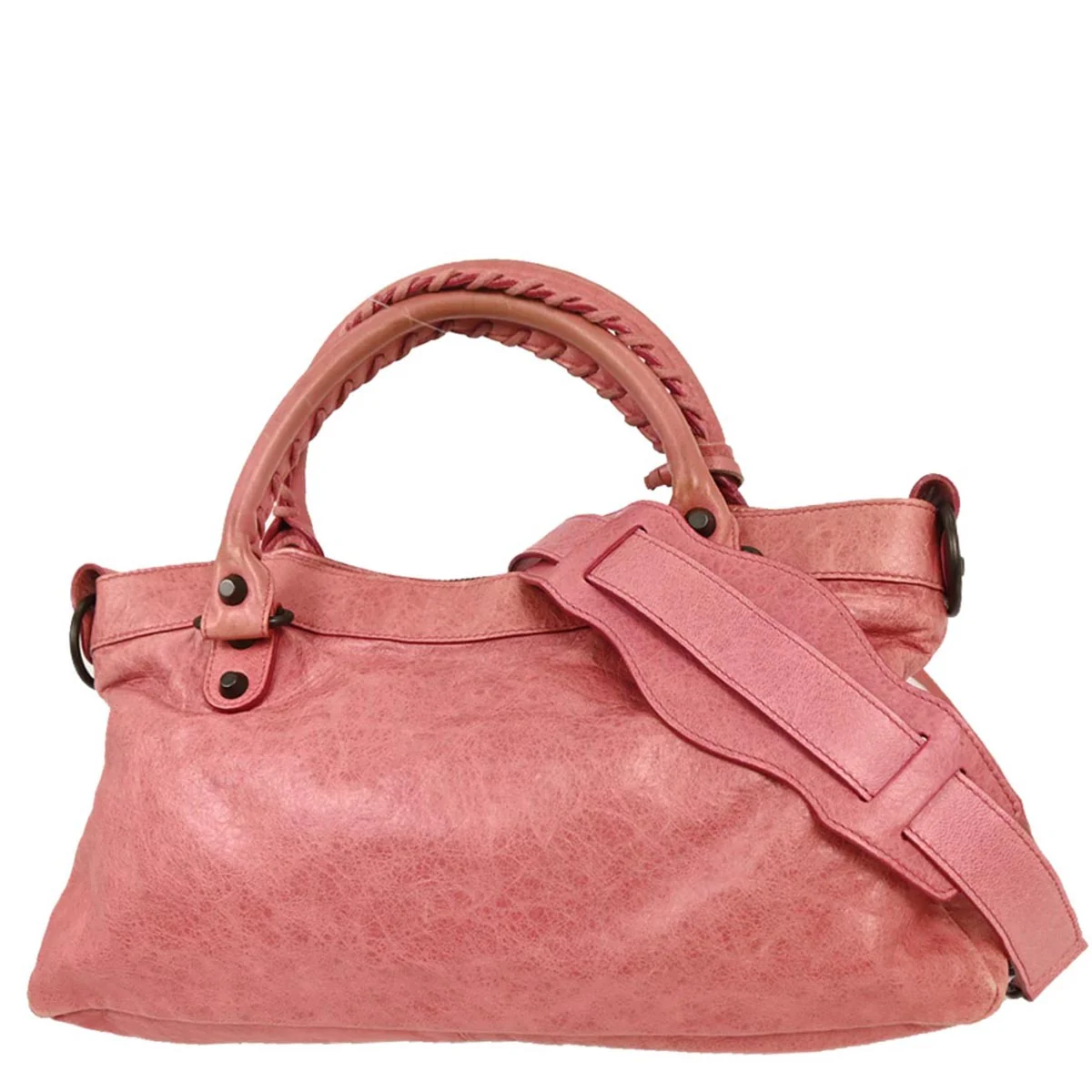 Balenciaga Pink The First 2way Shoulder Handbag - Image 2
