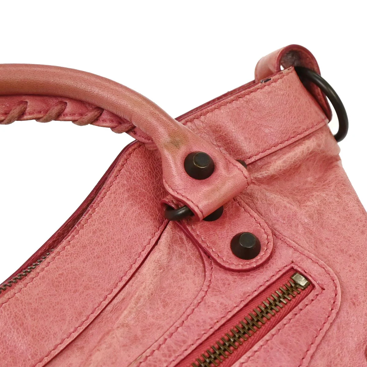 Balenciaga Pink The First 2way Shoulder Handbag - Image 3