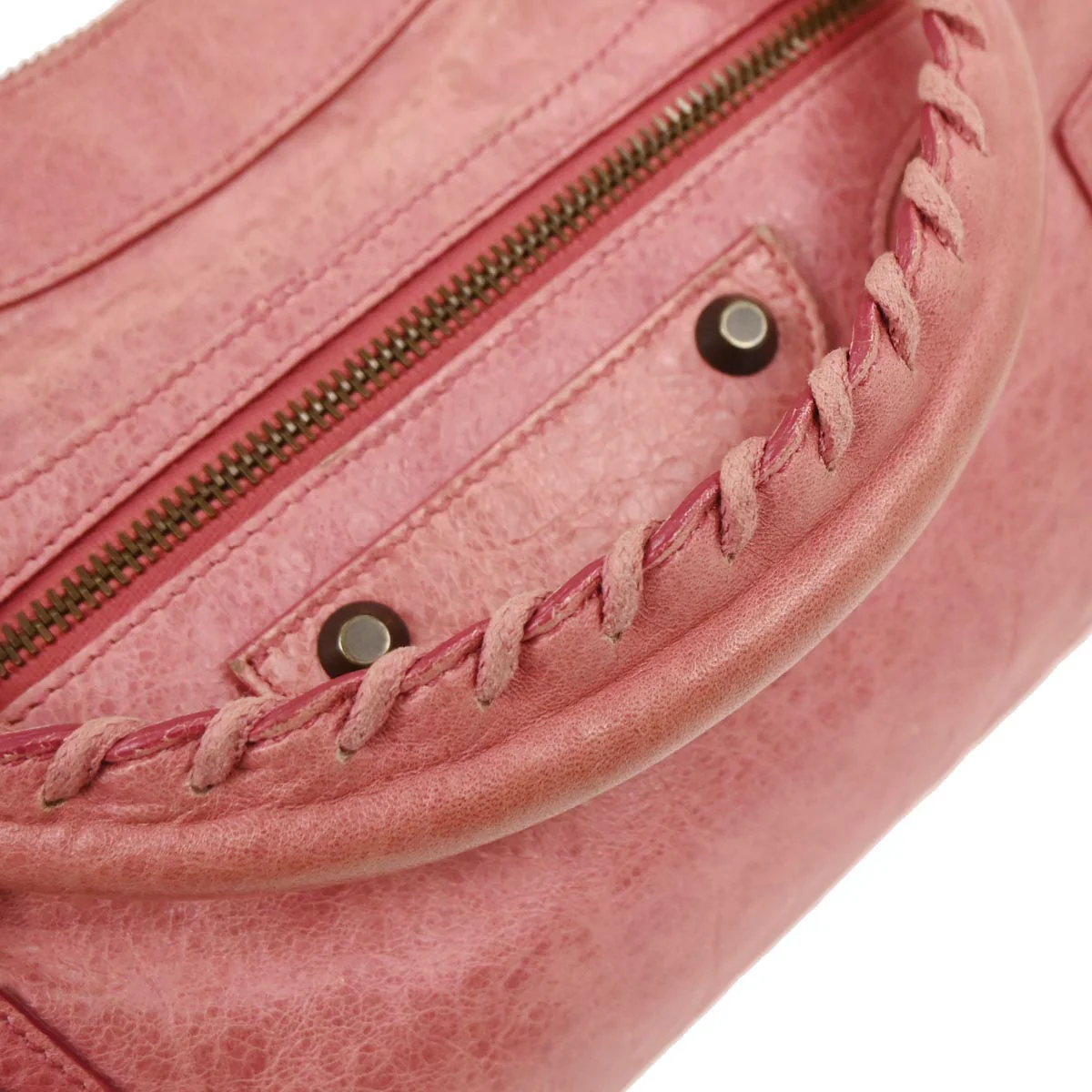 Balenciaga Pink The First 2way Shoulder Handbag - Image 7