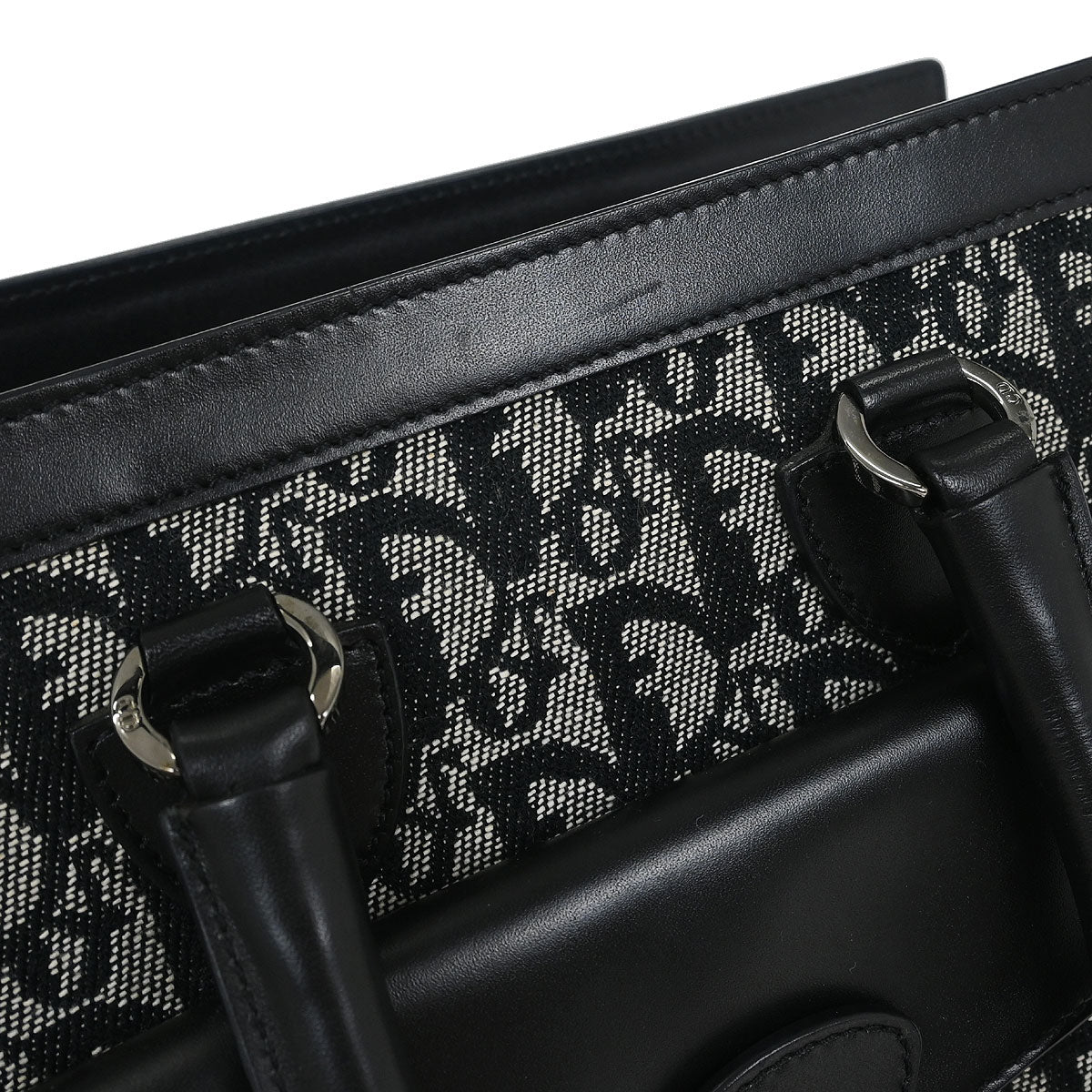 Christian Dior Black Trotter Tote Bag - Image 5