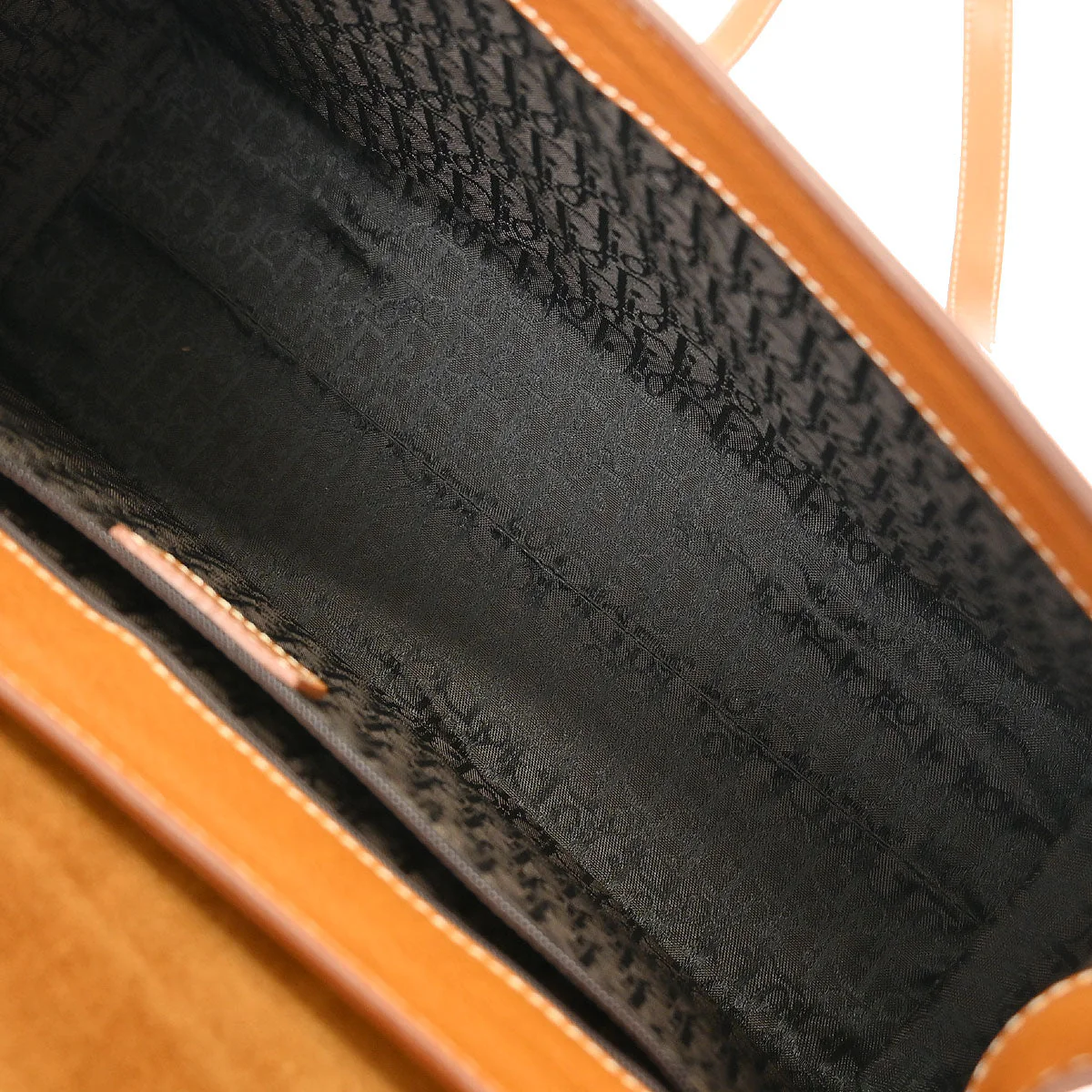 Christian Dior Brown Saddle Shoulder Bag - Image 9