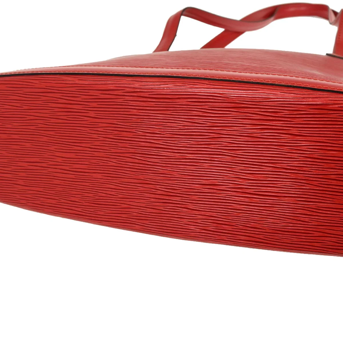 Louis Vuitton Red Epi Lussac Shoulder Bag M52287 - Image 5