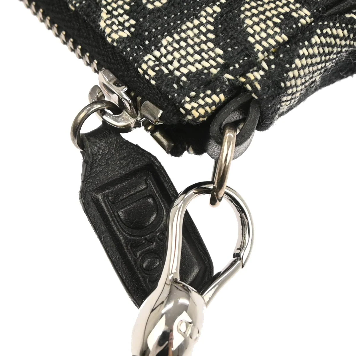 Christian Dior Black Trotter Saddle Handbag - Image 3