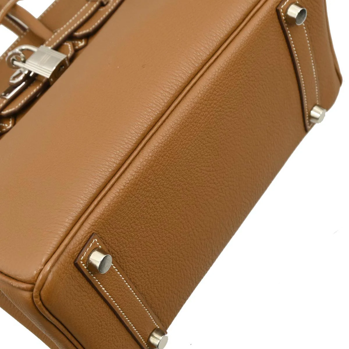 Hermes Gold Togo Birkin 25 Handbag - Image 3