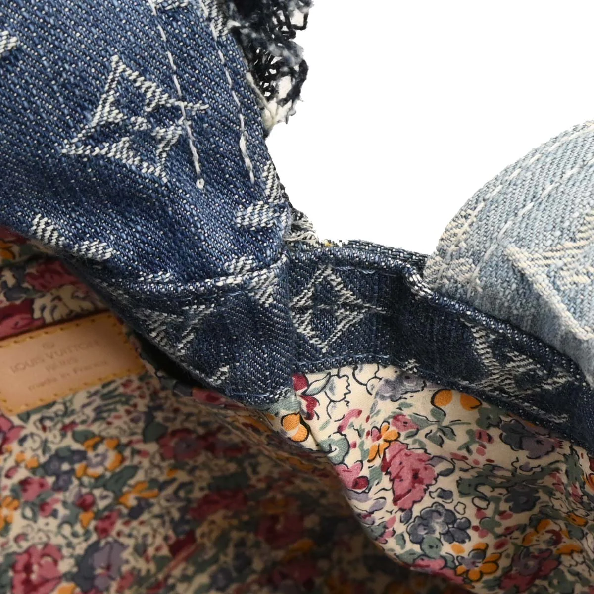 Louis Vuitton Monogram Denim Patchwork Postie 2way Handbag M95374 - Image 7