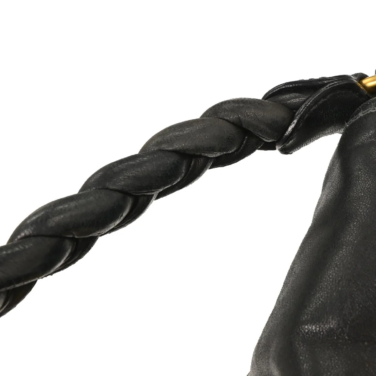 Miu Miu Black Lambskin Coffer 2way Shoulder Handbag - Image 4