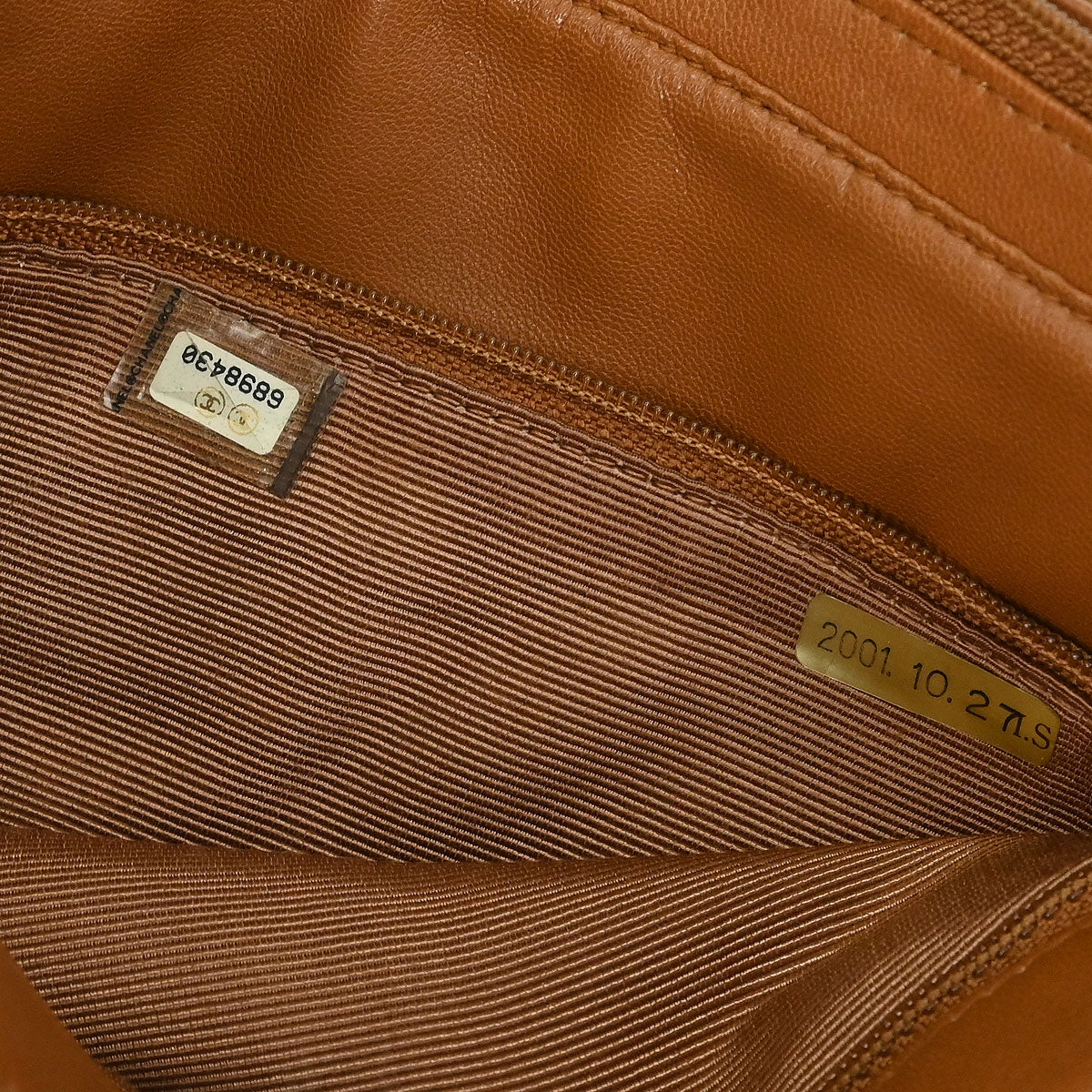 Chanel *2000-2002  Brown Fur Handbag - Image 10