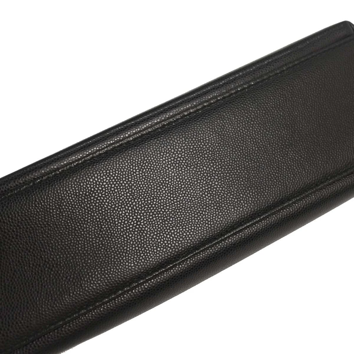 Chanel 1997-1999 Black Caviar Handbag - Image 4