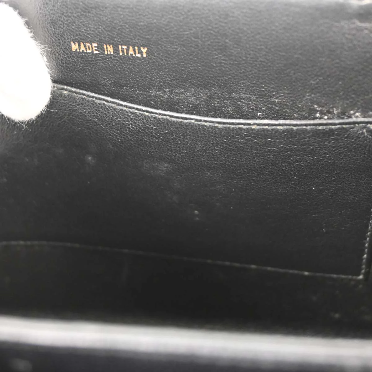 Chanel 1997-1999 Black Caviar Handbag - Image 9
